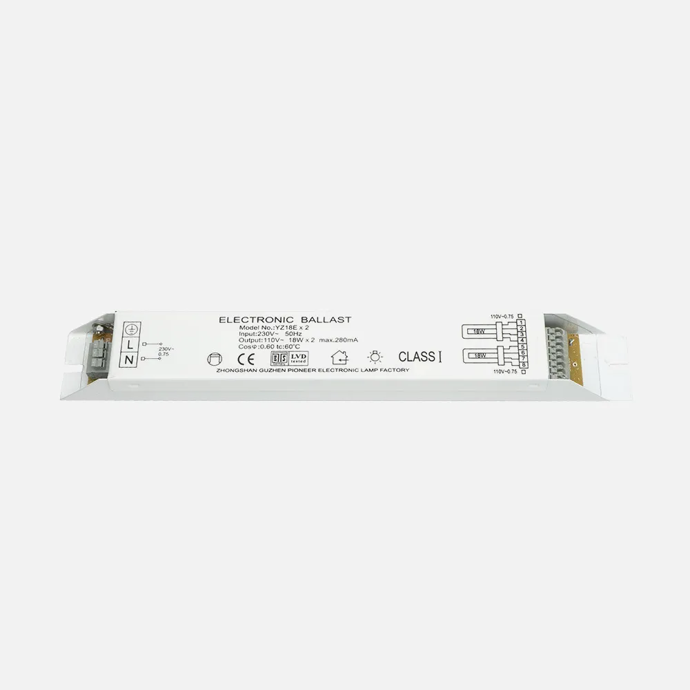 Balastro Electronico Cx Met 2x18w Para Tubo T8 3x28x4 Cm