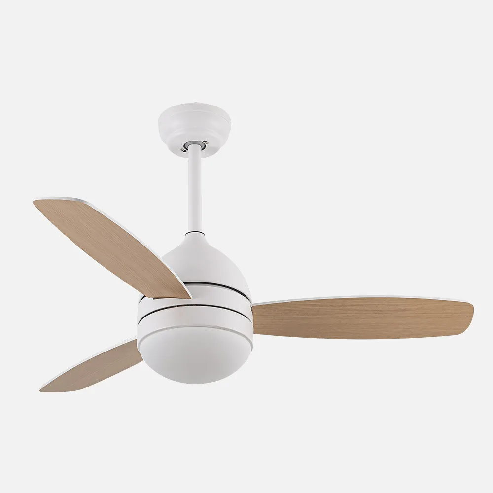 Ventilador 30w Dc Maestral Blanco 3 Aspas Blanco/haya 6 Vel. 3colores 106,7d C/remoto, Memoria Y Temporizador 2850lm