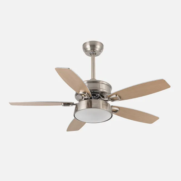 Fan 30w Dc Braw Nickel 5 Sails Silver/there is  6 Vel. 3 Colours 106,7d C/remote, Memory and Timer 2850lm