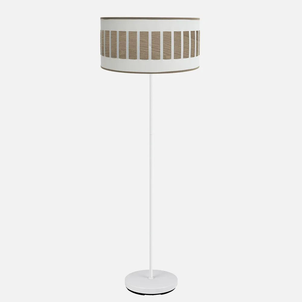 188441085 - Foot Living room Ivanna 1xe27 White/white-wood Clara 163x40x40 Cm
