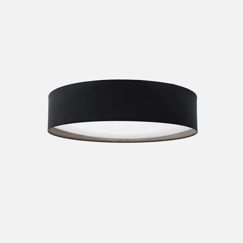 188386009 - Plafon 96w Tania Negro/madera Gris 14x60x60 Cm 7488lm 3000k,4000k,6500k