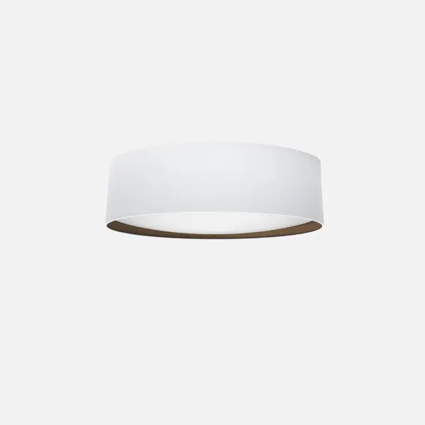 Blanco/Madera Oscura