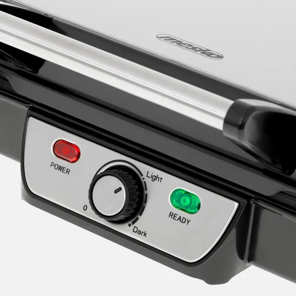 Grill Parrilla Electrica 2500w Reg.temperatura,antiadherente, Indicador Luminoso C/bandeja Goteo,espatula