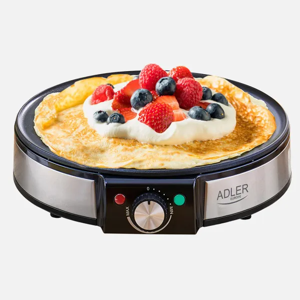 Crepera Non-stick 1600w 30d W/Accessories  To Spread And Flip Pancakes/Tortillas