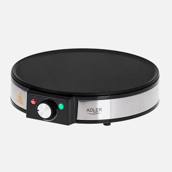 Crepera Antiadherente 1600w 30d C/accesorios  Para Untar Y Volear Tortitas/tortillas