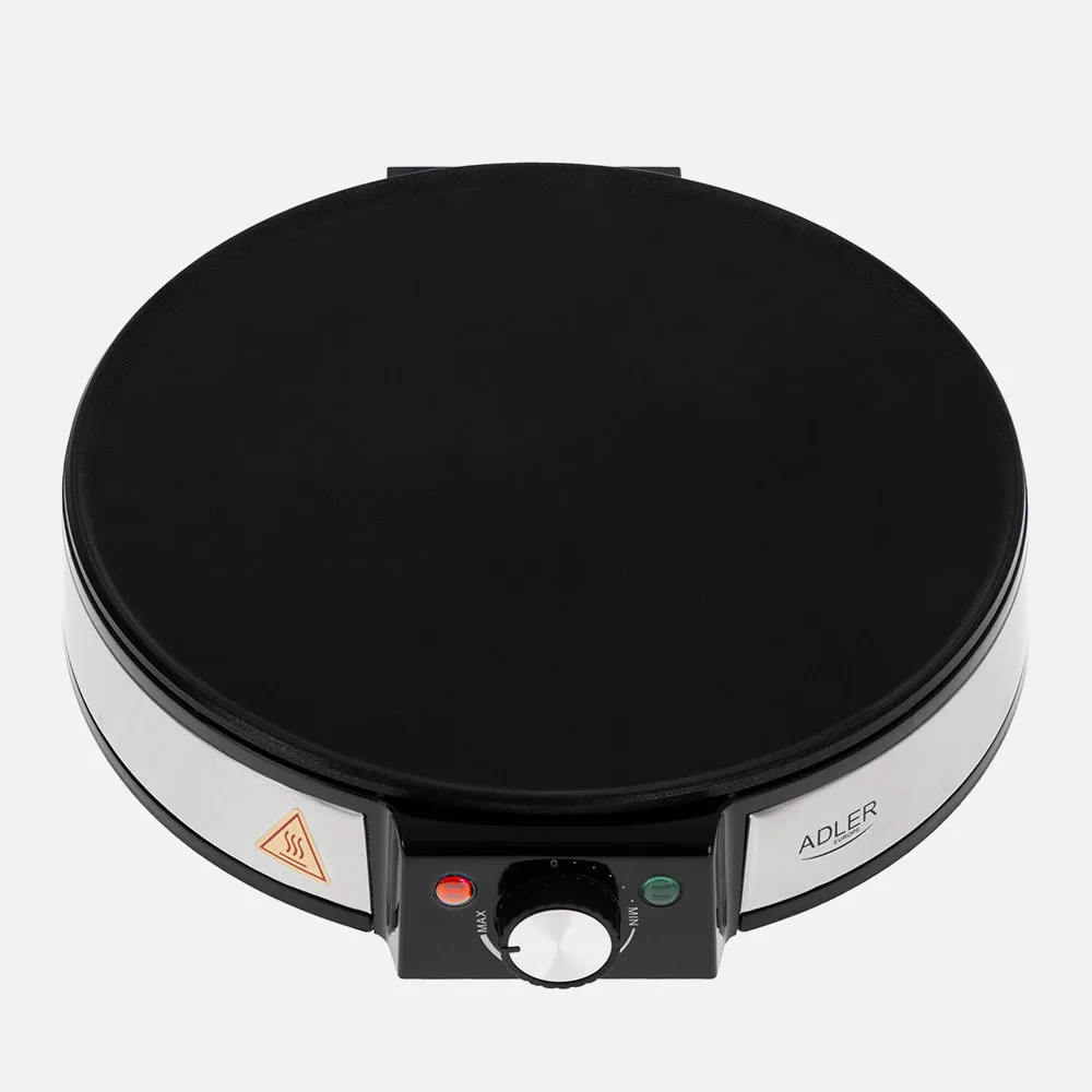 Crepera Antiadherente 1600w 30d C/accesorios  Para Untar Y Volear Tortitas/tortillas
