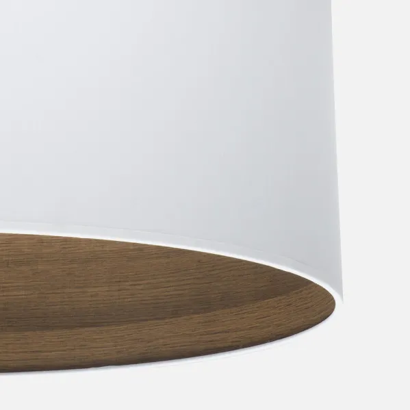 Table lamp Tatiana 1xe14 Nickel/white-mad.Dark 42x17x17 Cm