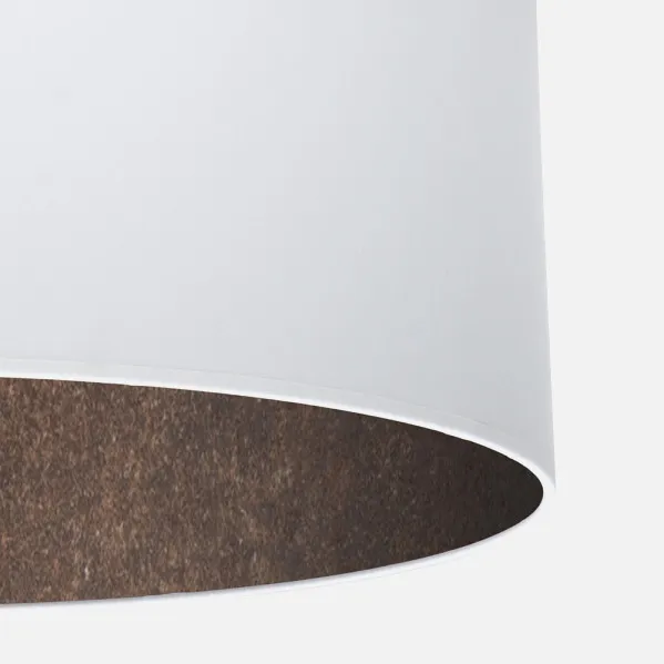 Table lamp Tatiana 1xe27 Nickel/white-oxide 63x30x30 Cm