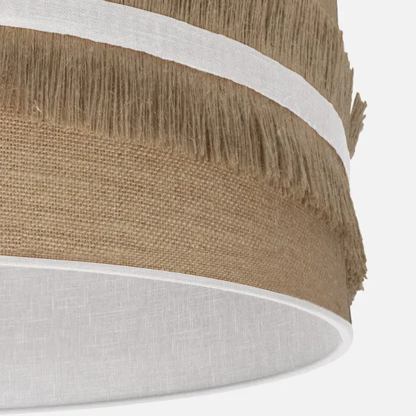 Pie Salon Natalia 1xe27 Blanco/saco-blanco 164x40x40 Cm