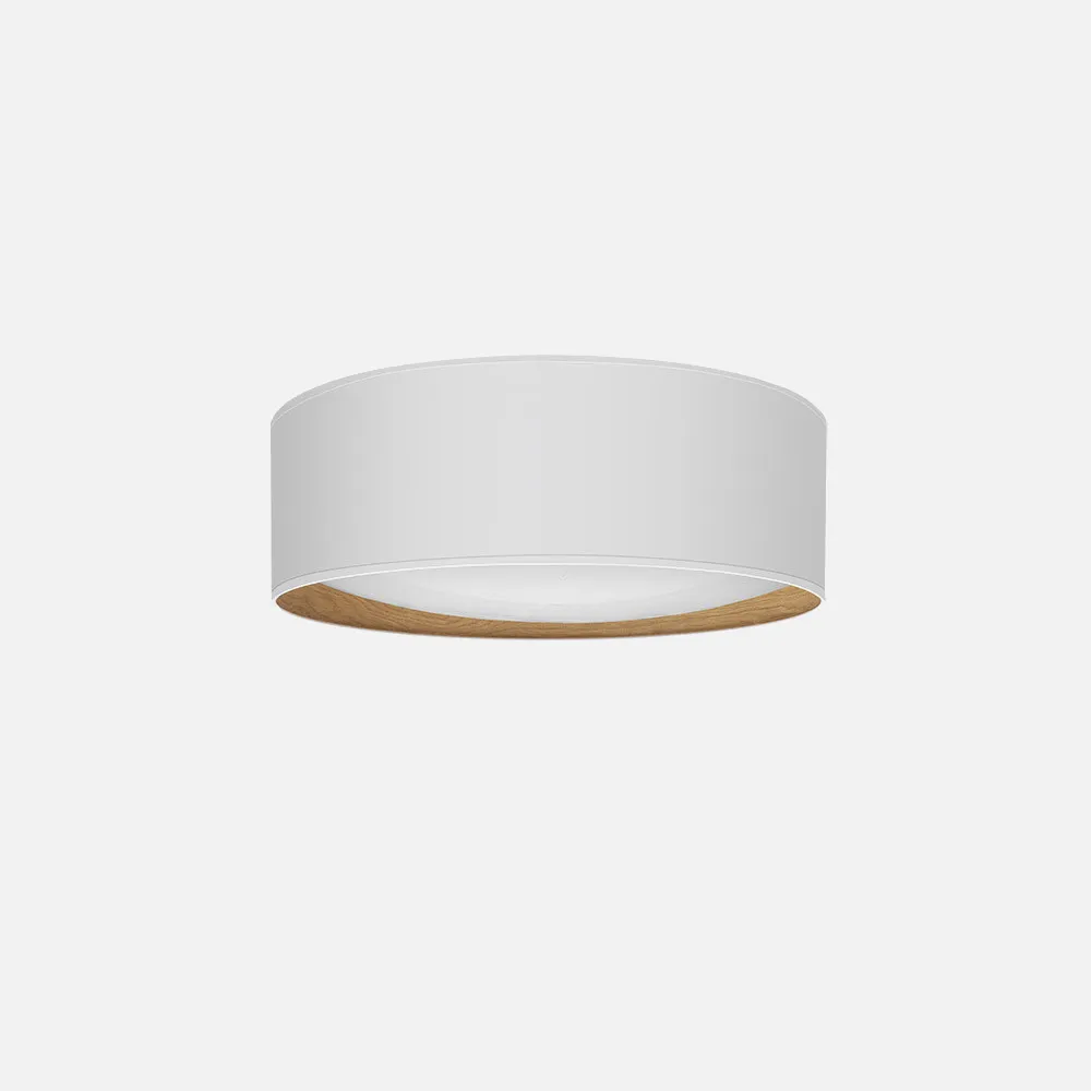 188385001 - Plafon 72w Tania Blanco/madera Clara 14x50x50 Cm 5616lm 3000k,4000k,6500k