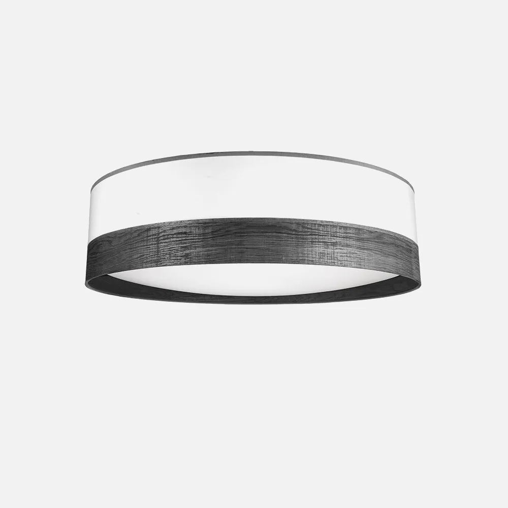 190086009 - Plafon 96w Olga Blanco/mad.negra 7488lm 14x60x60 Cm 3000-4000-6500k