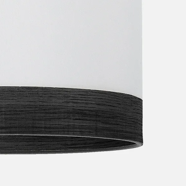 Plafon 72w Olga Blanco/mad.negra 5616lm 14x50x50 Cm 3000-4000-6500k