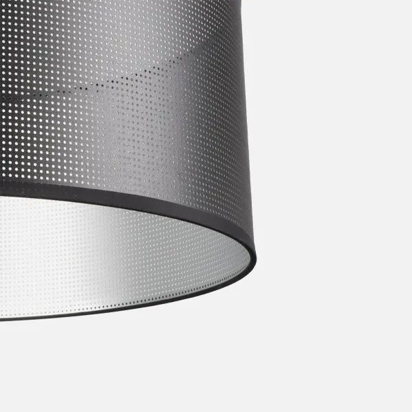Table lamp Height Anastasia 1xe27 Black/black-silver 60x30x30 Cm