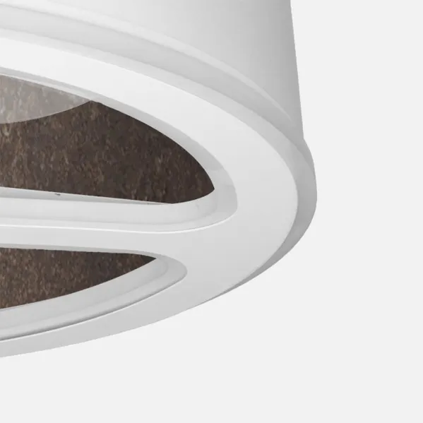 Ventilador Dc Tatiana 110w Blanco/oxido 3 Aspas 62d 3000-4000-6000k 9350lm Remoto,memoria,temporizador