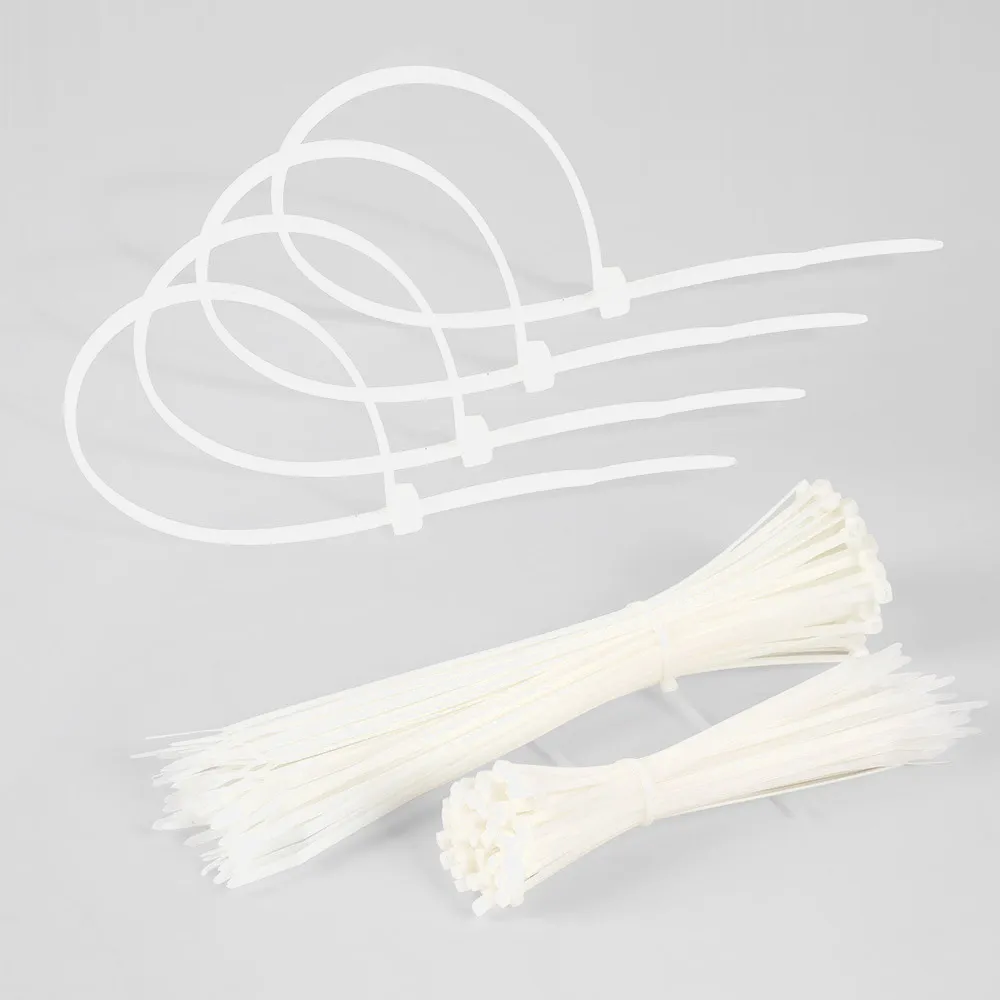 Bolsa 100 Bridas Util Blancas 2,5x150mm 100% Nylon 66 Resistentes Y Duraderas