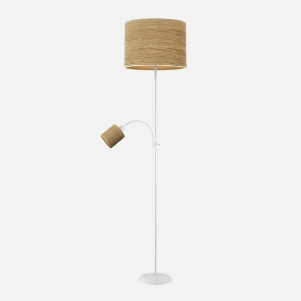 Blanco/Madera Clara