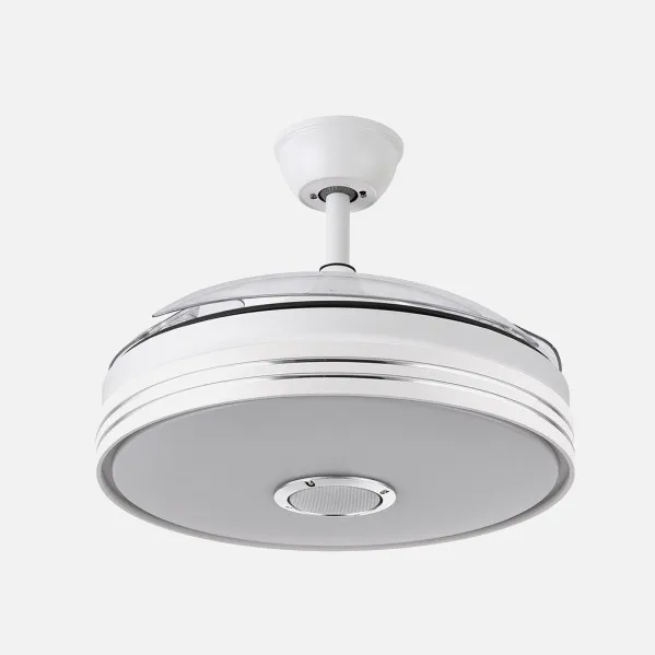 Ventilador Dc Matanuska 72w 6120lm Blanco Bluethooth 32/47x55/108d.3 Aspas Desp.6 Vel.3 Color.
