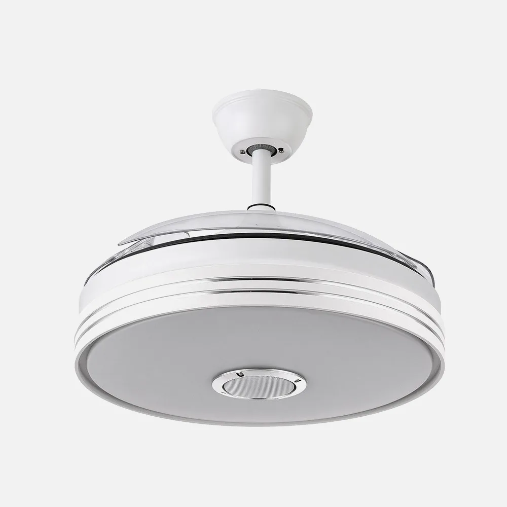 Ventilador Dc Matanuska 72w 6120lm Blanco Bluethooth 32/47x55/108d.3 Aspas Desp.6 Vel.3 Color.