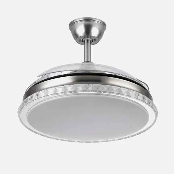 Biliku 72w 6117lm Níquel 4asp.desp.108d 3000-4000-6000k Comando Remoto, Memória  Ventilador Temporizador
