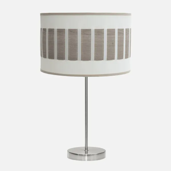 Blanco/Madera Gris