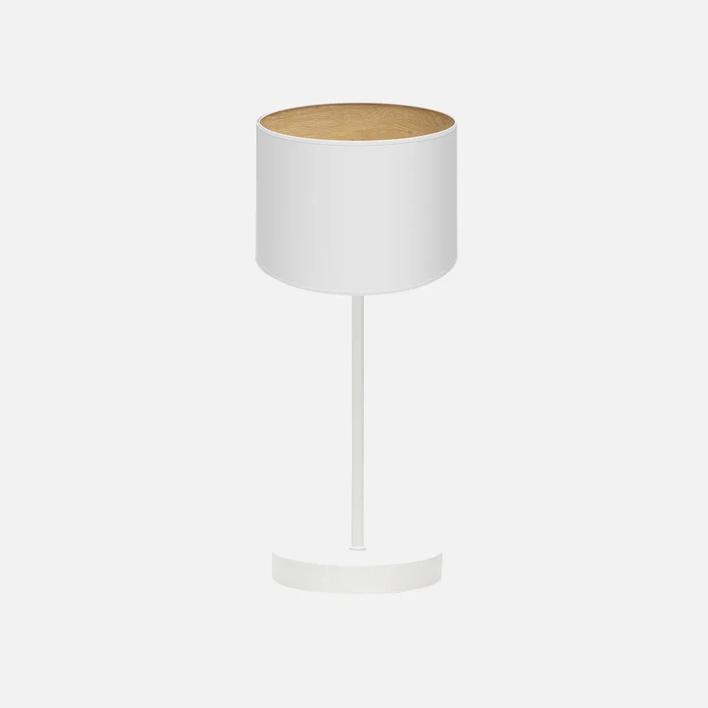188371001 - Table lamp Tania 1xe14 White/white-wood Clara 42x17x17 Cm