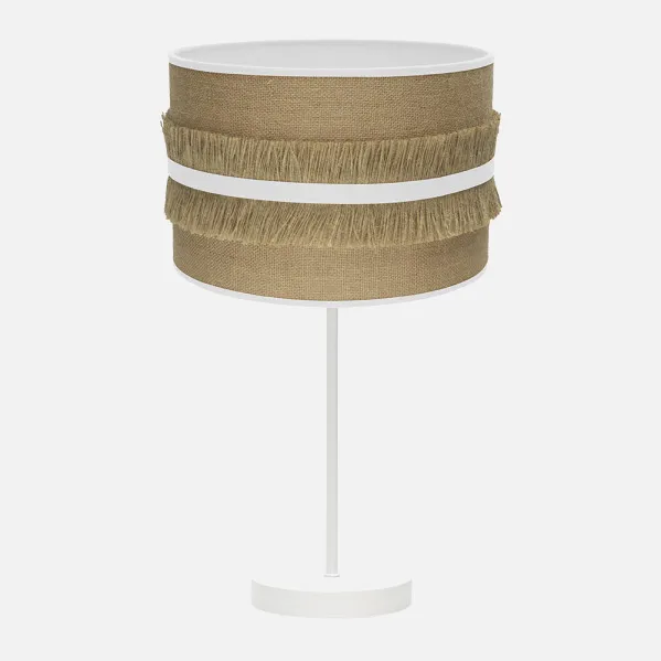 Table lamp Big Natalia 1xe27 White/take-white 62x30x30 Cm