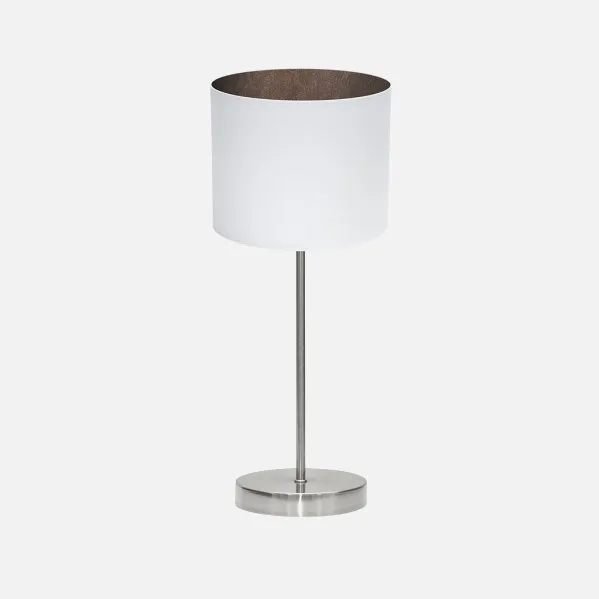 Table lamp Tatiana 1xe14 Nickel/white-oxide 42x17x17 Cm
