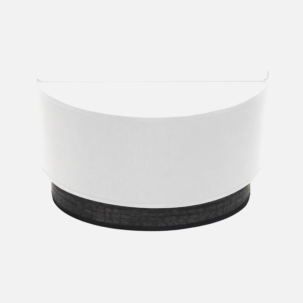 189161009 - Wall light Tatiana 1xe27 White-wood Black 17x30x15 Cm