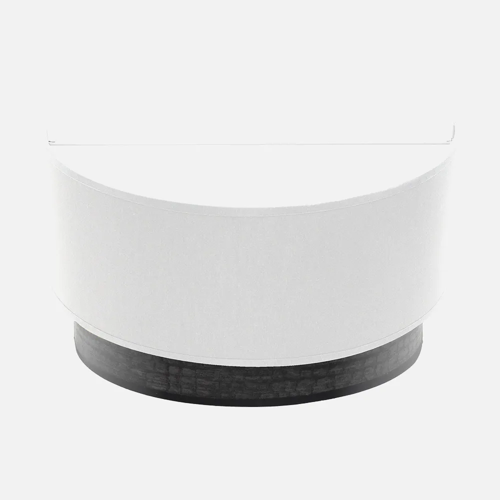 190061009 - Wall light Olga 1xe27 White/wood Black 15x30x16 Cm