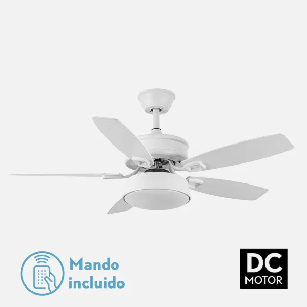 Fan 30w Dc Braw White 5 Sails White/there is  6 Vel. 3 Colours 106,7d C/remote, Memory And Timer 2850lm