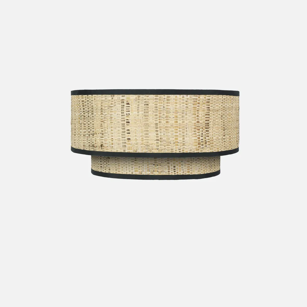 189961009 - Wall light Natasha 1xe27 Cane 18x30x15 Cm