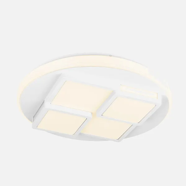 Plafon 96w Lavi 3000-4000-6500k 7488lm Blanco  8,5x49x49cm Remoto+reg.inten.+ Memoria