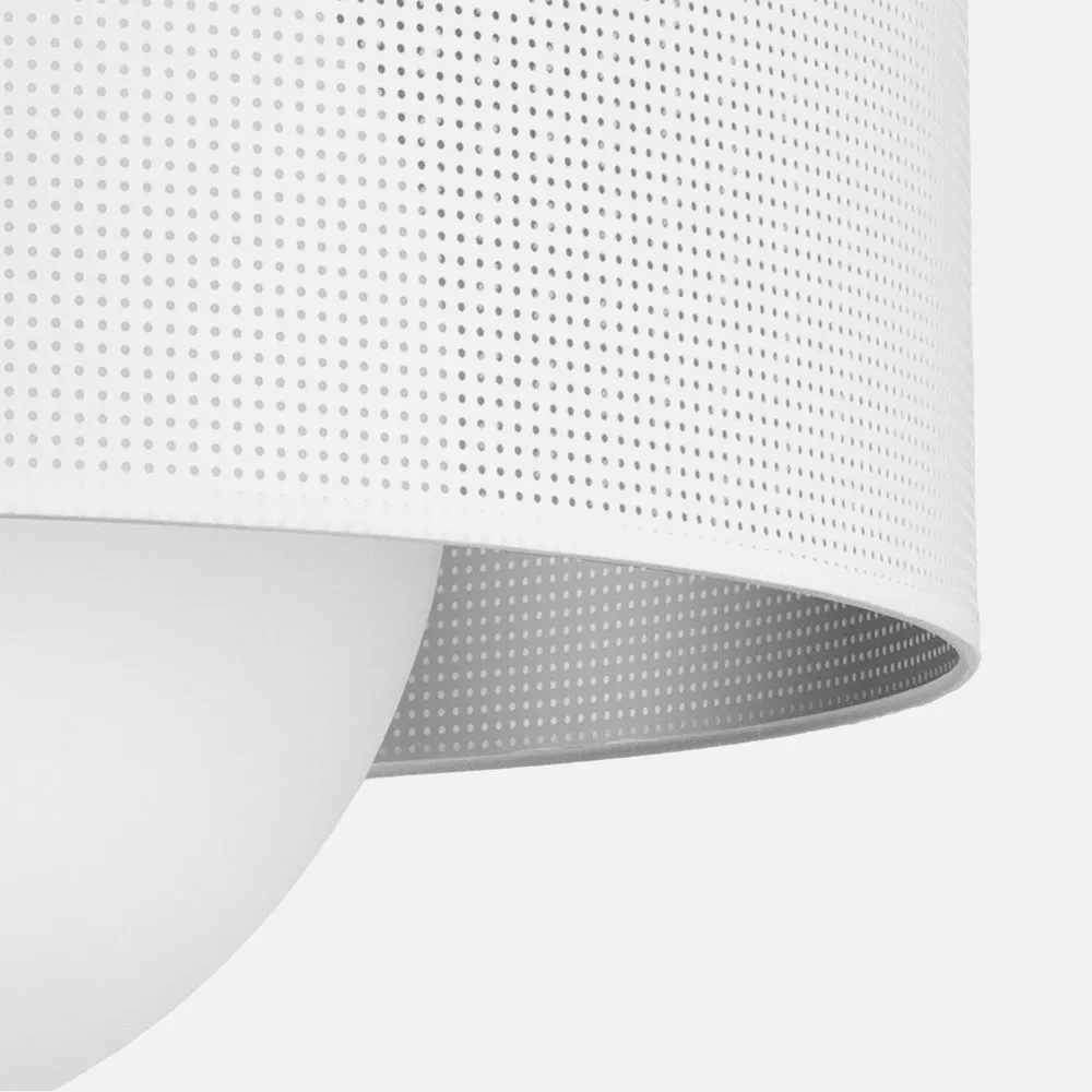 Colgante Cosmico 1xe27 Niquel/blanco-plata Regx60x60 Cm