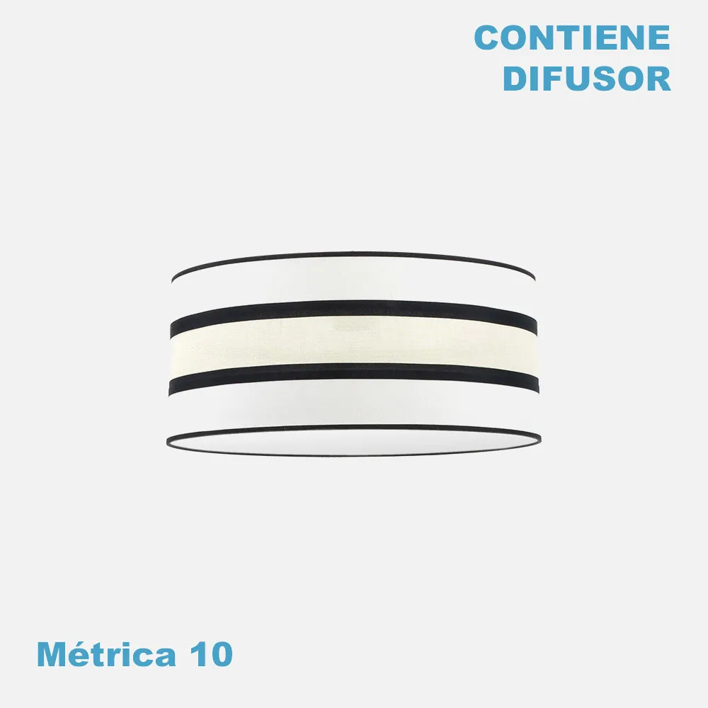 99.PA-171296001 - Lampshade Pendant light Karla M10 White/beige 60d Diffuser Included