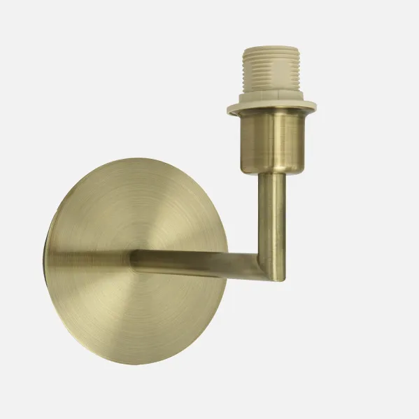 Arm. Wall light Zanco 1xe14 Leather 17x12x17,5 Cm