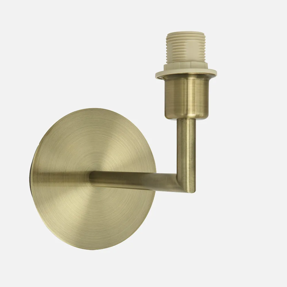 193161014 - Arm. Wall light Zanco 1xe14 Leather 17x12x17,5 Cm