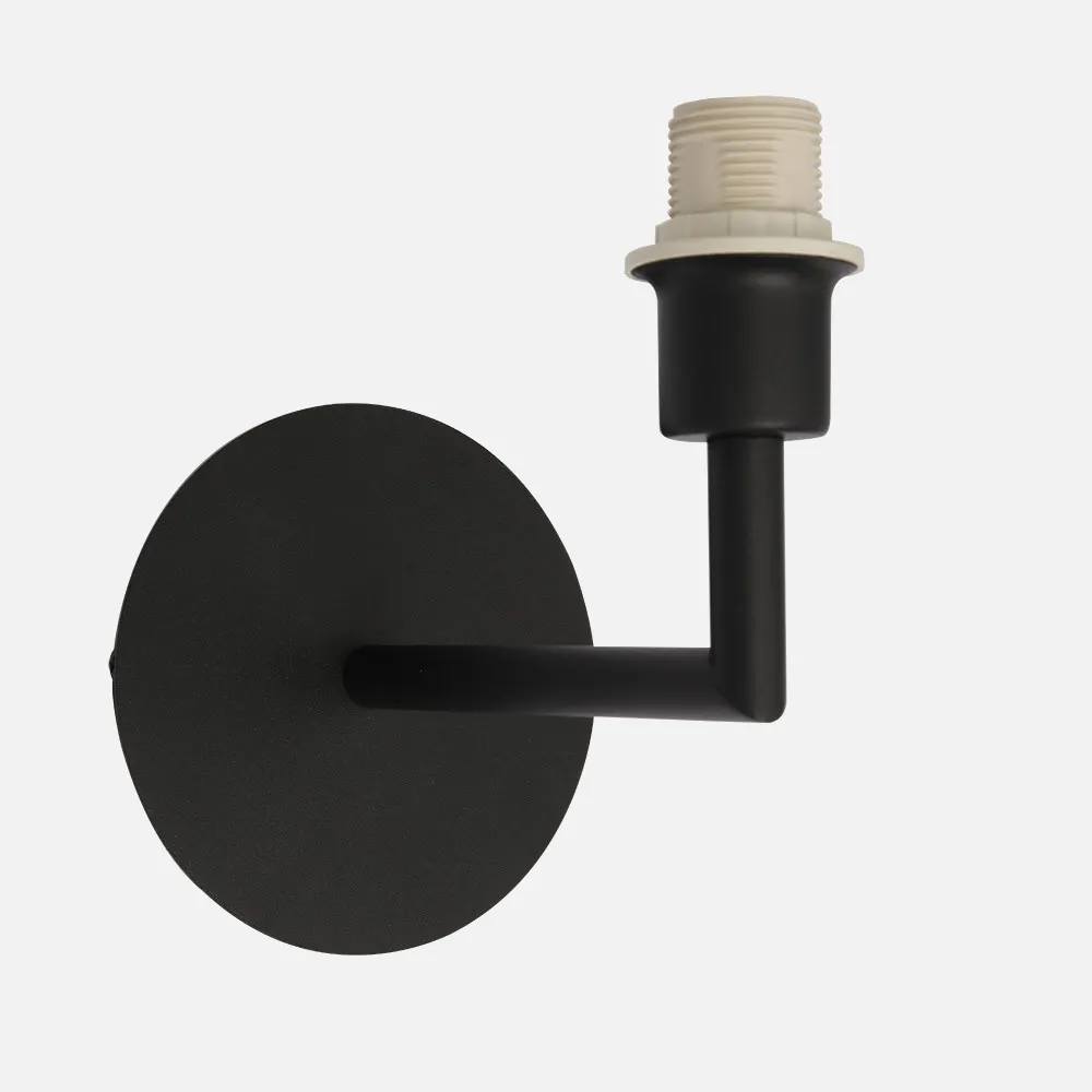 193161009 - Arm. Aplique Zanco 1xe14 Negro 17x12x17,5 Cm
