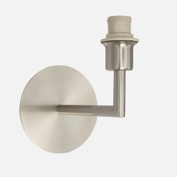 Arm. Wall light Zanco 1xe14 Nickel 17x12x17,5 Cm