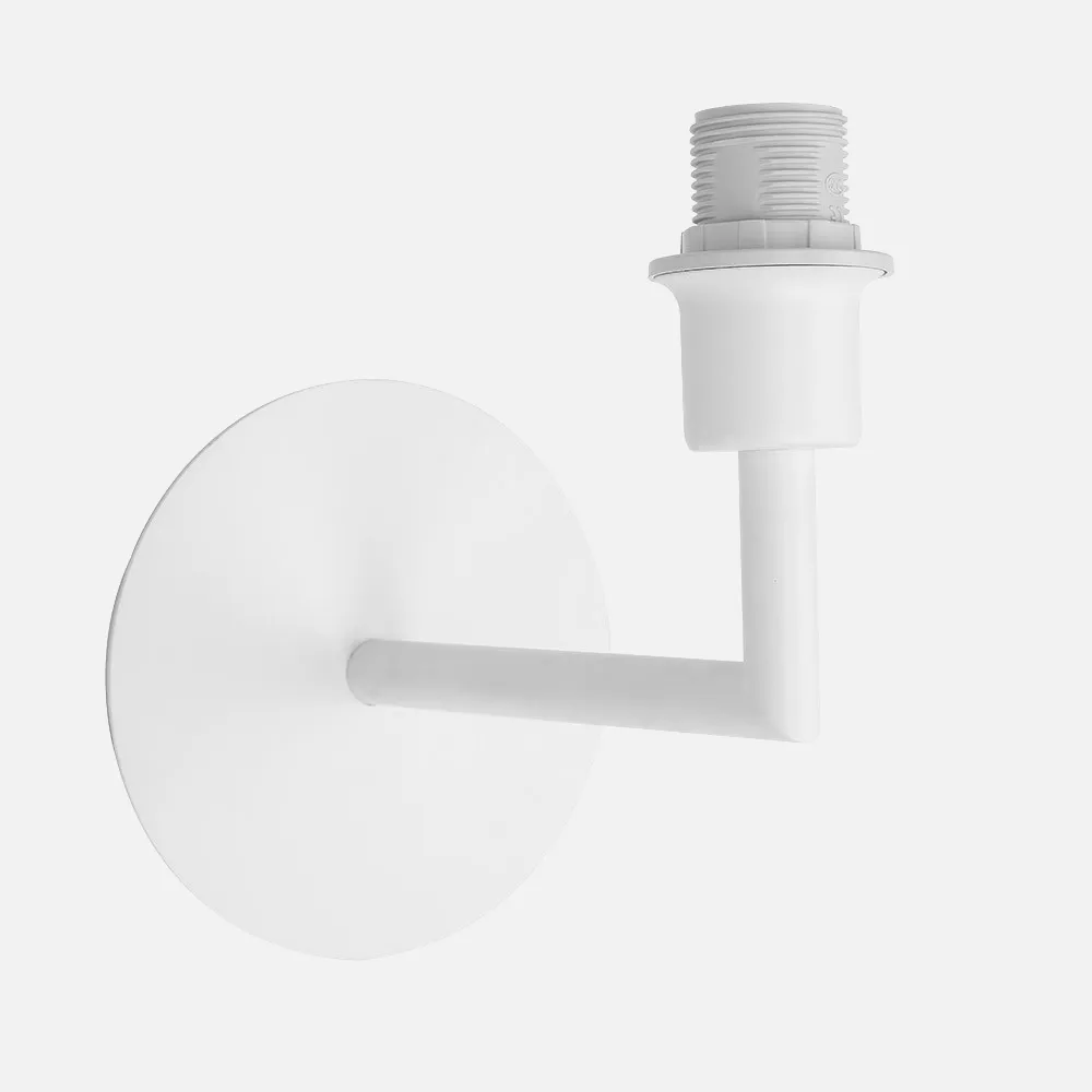 193161001 - Arm. Aplique Zanco 1xe14 Blanco 17x12x17,5 Cm