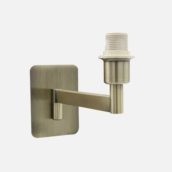 Arm. Aplique Abatible Pivo 1xe14 Cuero 14,5x8x22 Cm