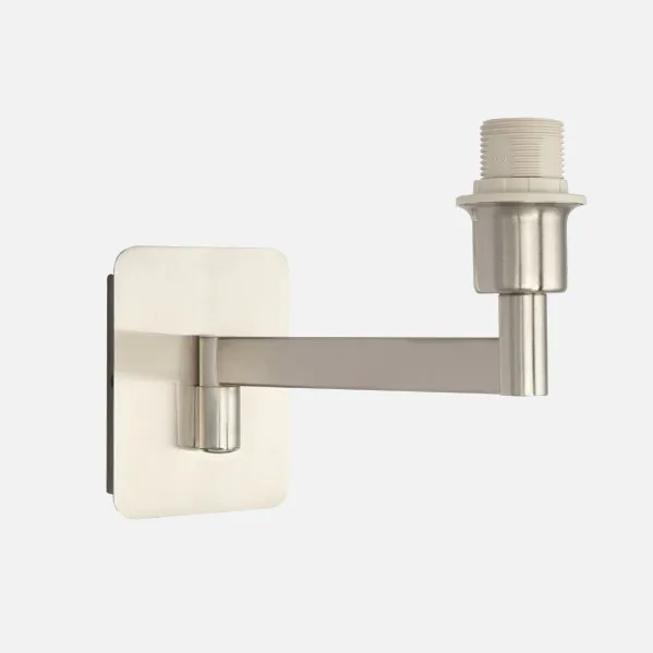 Arm. Wall light Abatible Pivo 1xe14 Nickel 14,5x8x22 Cm