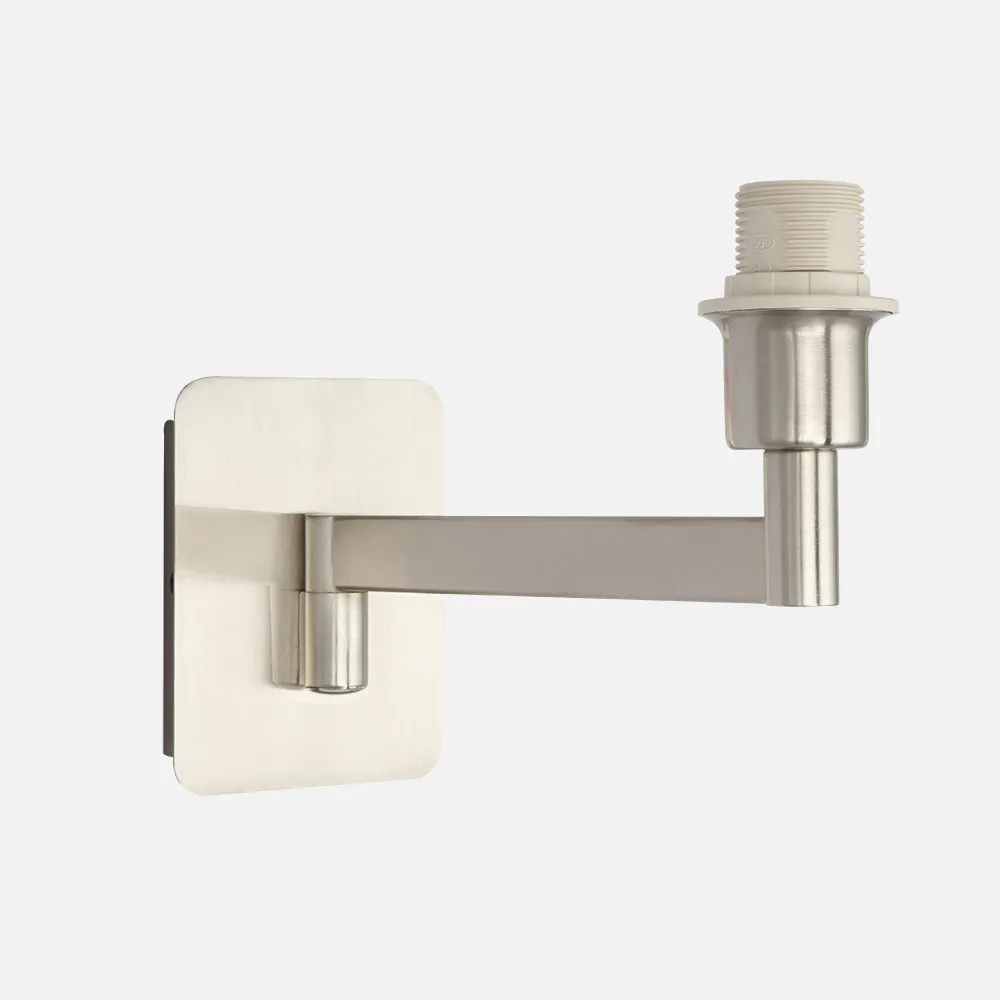 193361003 - Arm. Aplique Abatible Pivo 1xe14 Niquel 14,5x8x22 Cm