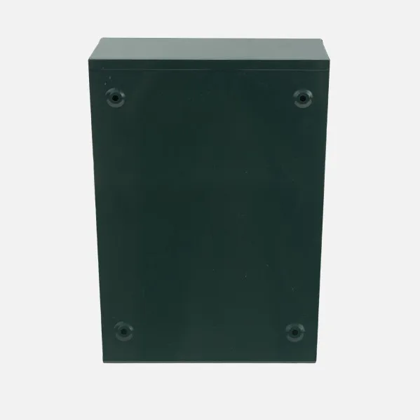 Buzon De Correo Larissa Acero Galvanizado Verde 32x21,5x8,5 Cm Cerradura Cilindrica Antilluvia