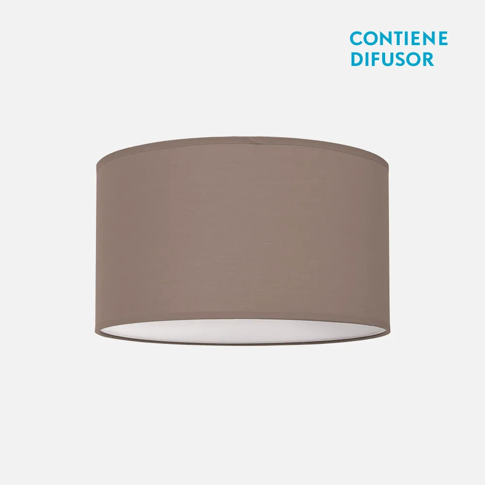 042984002 - Plafon Nicole Marron Topo 3xe27 (14x40d)