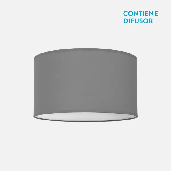 Plafon Nicole Gris 3xe27 (14x40d)