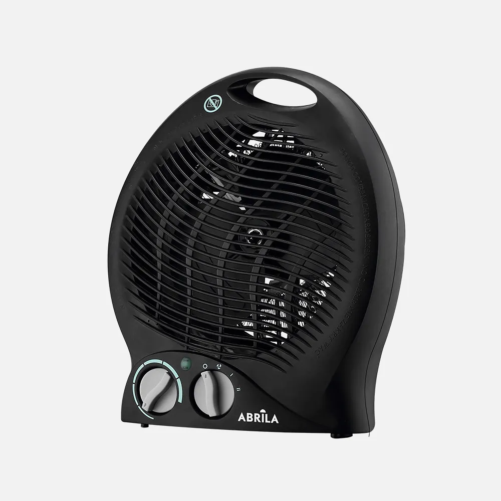 197922009 - Termoventilador Electico Candil 2000w Negro 2potencias 3funciones, Termostato Reg. Seguro Y Asa 26,8x25,7x15,5cm
