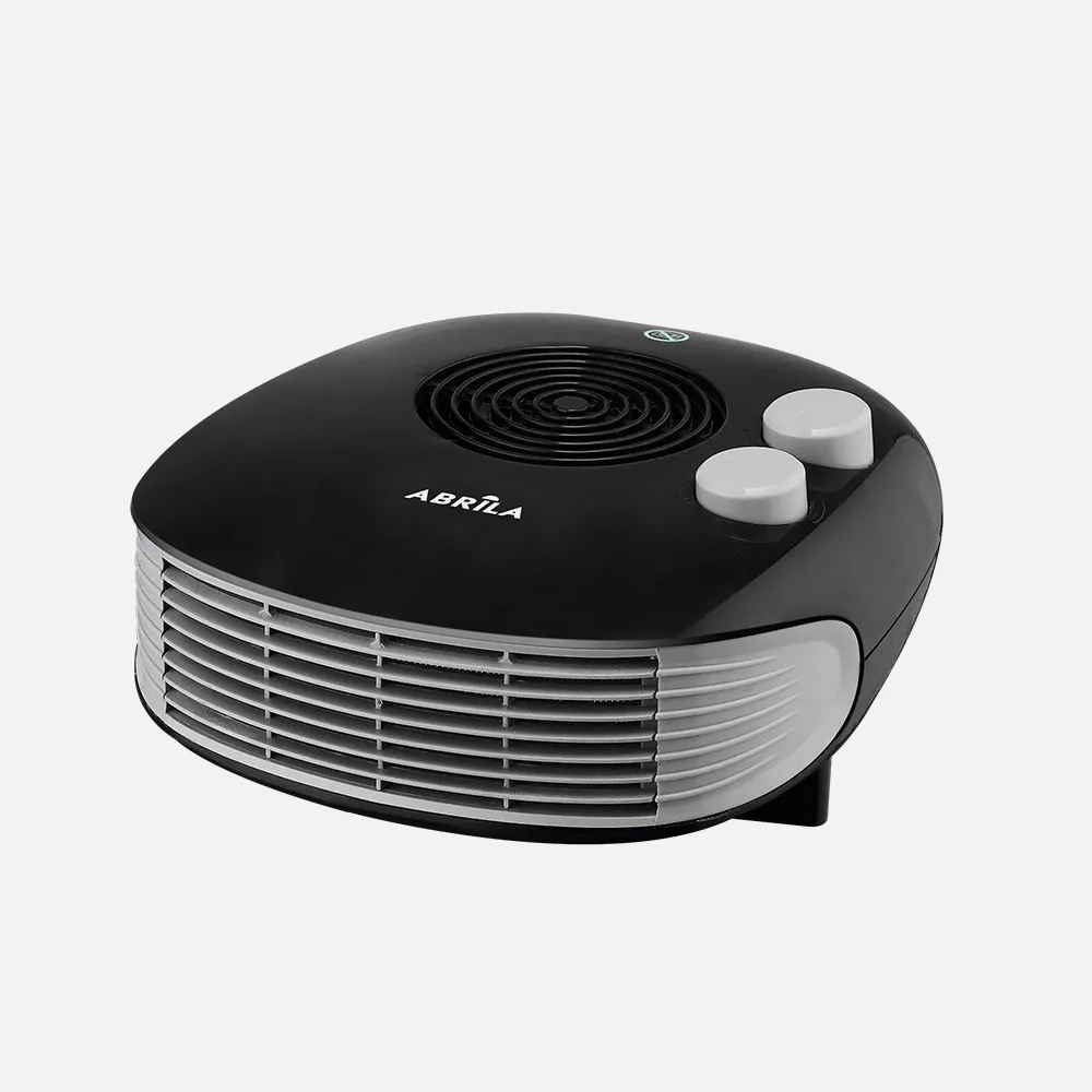 Termoventilador Horizontal Candil 2000w Negro 3funciones, Termostato Regulable, Piloto Luminico, 2potencias