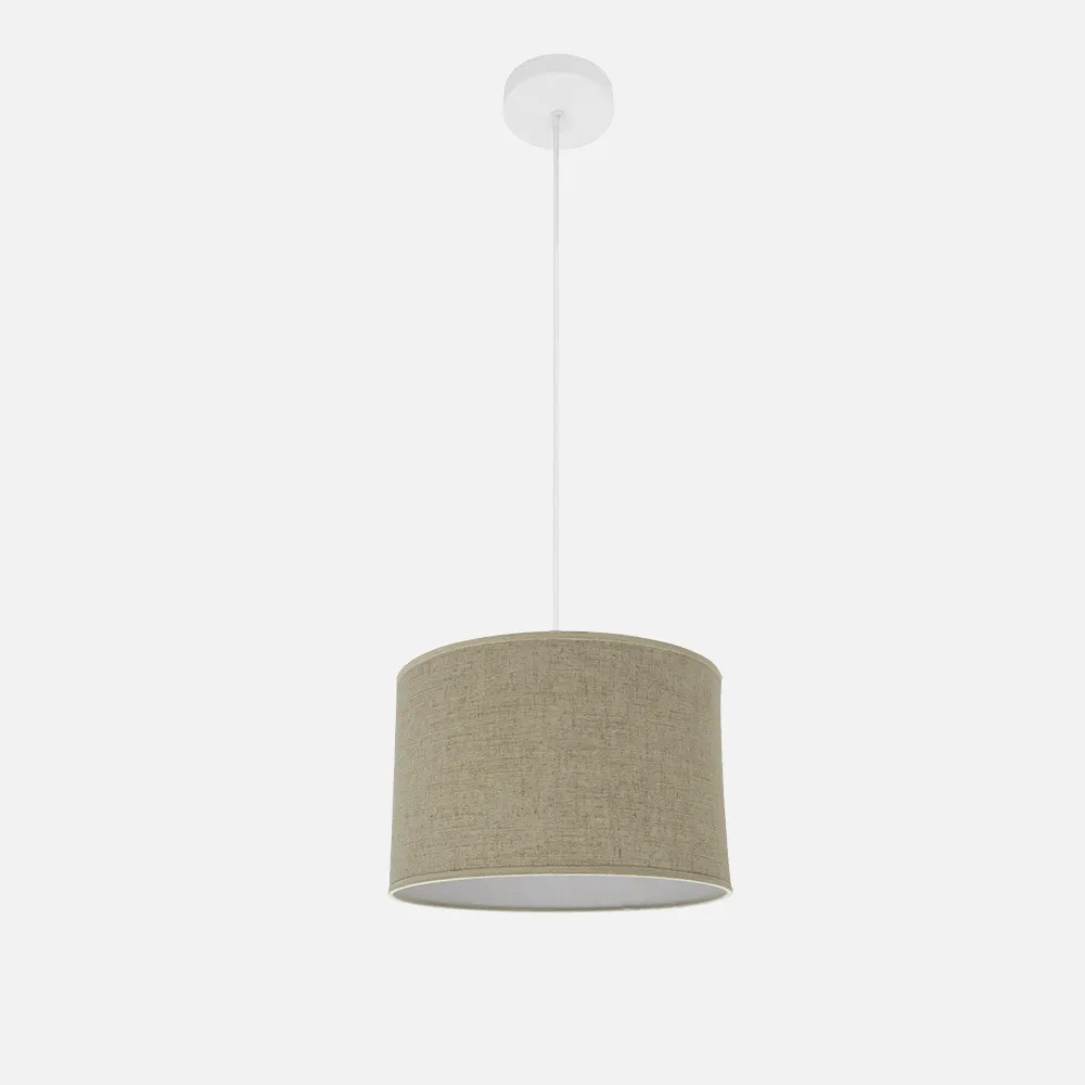 Colgante Origen 1xe27 Beis Regx30x30cm