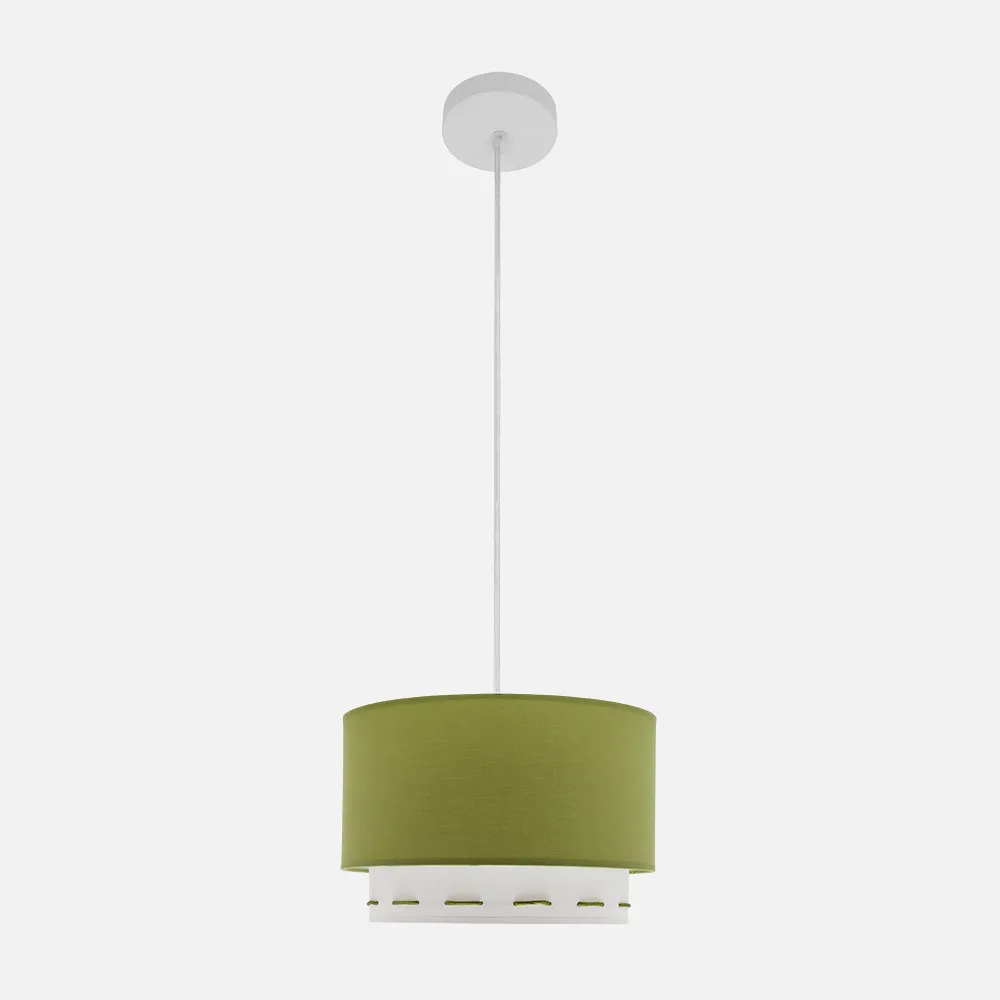111293006 - Pendant light Strokes 1xe27 Green 30d
