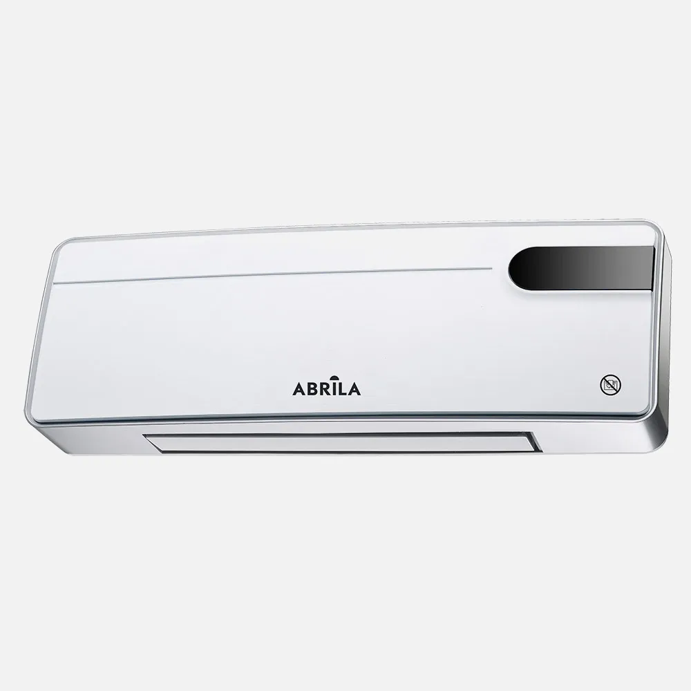 Split Ceramico Invierno 2000w Blanco 2potencias 3funciones  Ptc De Seg.c/remoto Temporiz.19x50x14cm
